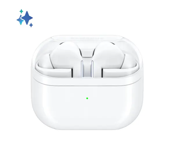 Samsung Galaxy Buds 3 Pro SM-R630NZW Dokanałowe Bluetooth 5.4 Funkcje AI Biały - ⚡ BESTSELLERY ⚡ - Kup na Raty - RRSO 0%