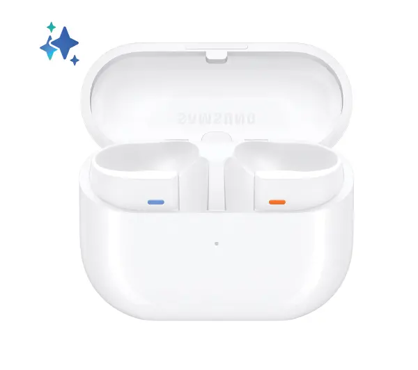 Samsung Galaxy Buds 3 Pro SM-R630NZW Dokanałowe Bluetooth 5.4 Funkcje AI Biały - ⚡ BESTSELLERY ⚡ - Kup na Raty - RRSO 0%