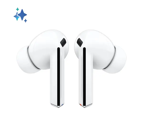Samsung Galaxy Buds 3 Pro SM-R630NZW Dokanałowe Bluetooth 5.4 Funkcje AI Biały - ⚡ BESTSELLERY ⚡ - Kup na Raty - RRSO 0%