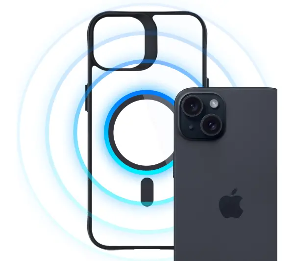 3mk Satin Armor MagCase do iPhone 15 Czarny