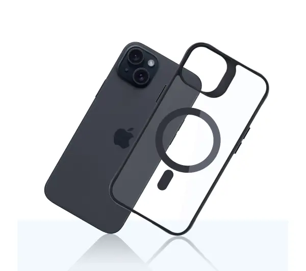 3mk Satin Armor MagCase do iPhone 15 Czarny