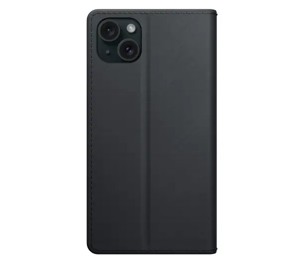3mk Wallet Case do iPhone 15 Plus Czarny