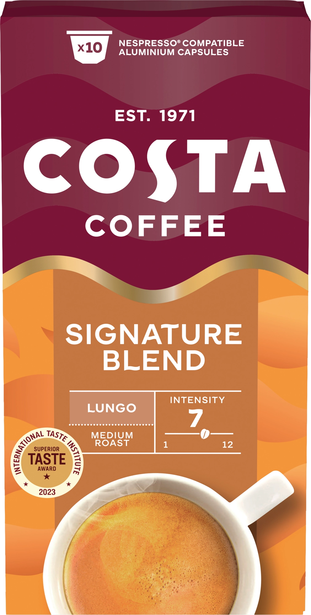 Kapsułki Costa Coffee Signature Blend Lungo 10szt.