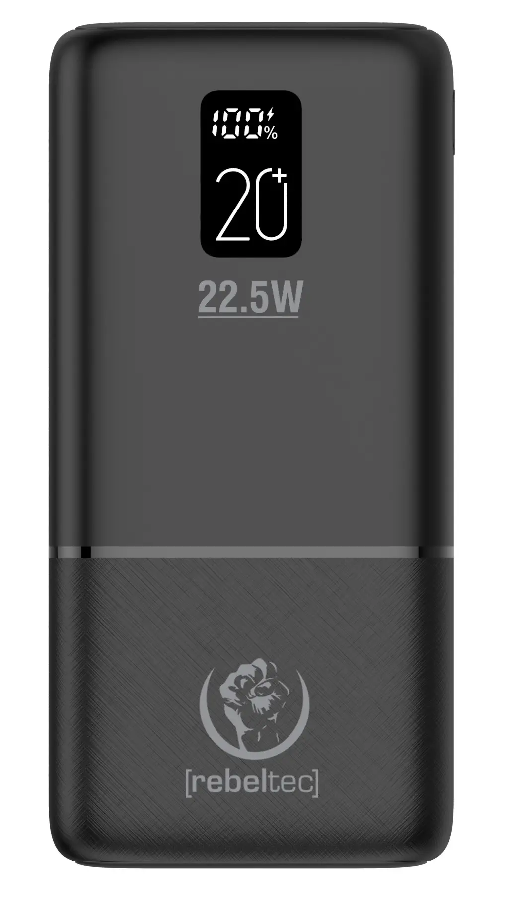 Powerbank Rebeltec P20 LCDPD 20000mAh 22,5W Czarny