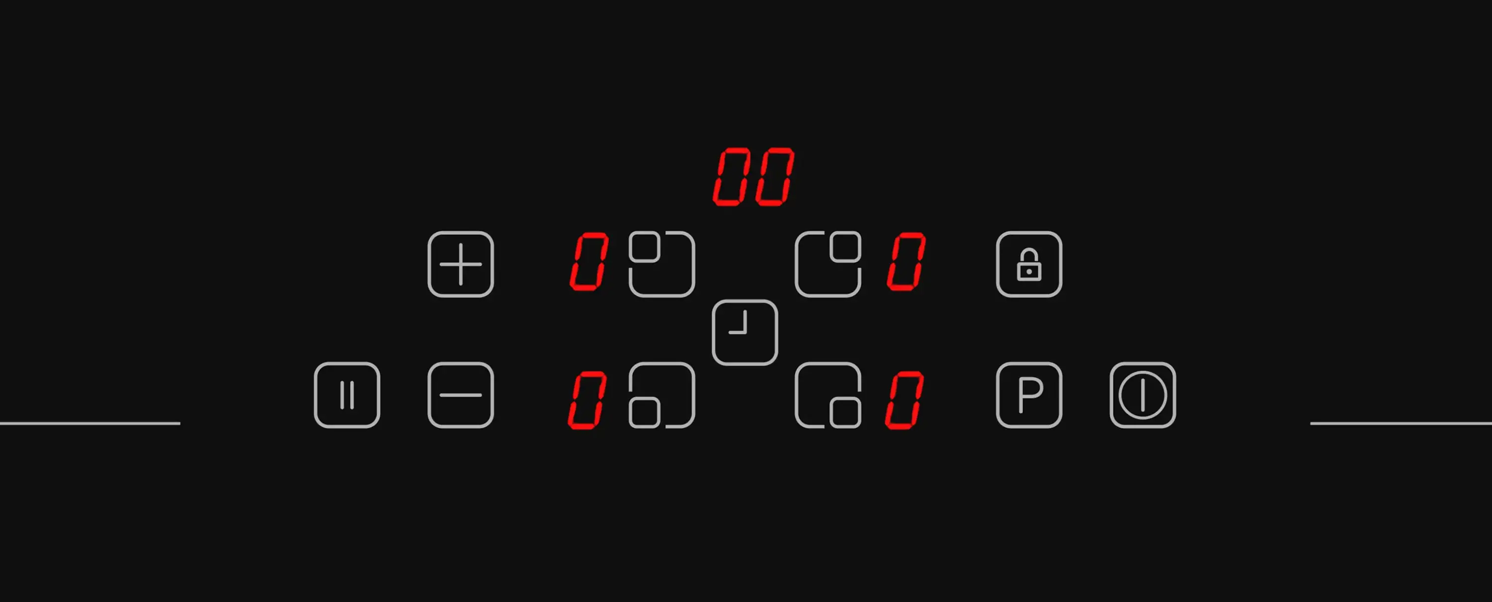 фото Індукційна варильна поверхня Sharp KH-6I19FT0K