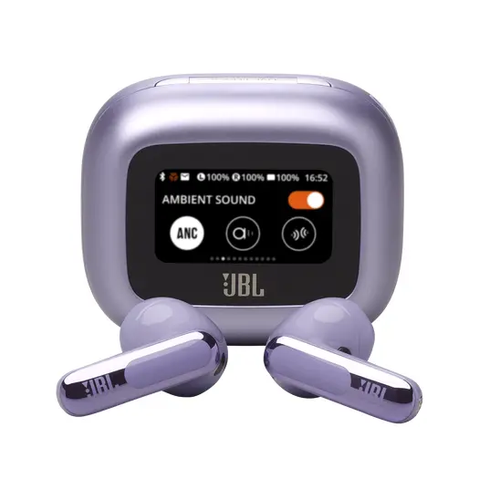 Słuchawki bezprzewodowe JBL Live Flex 3 Douszne Bluetooth 5.3 Fioletowy