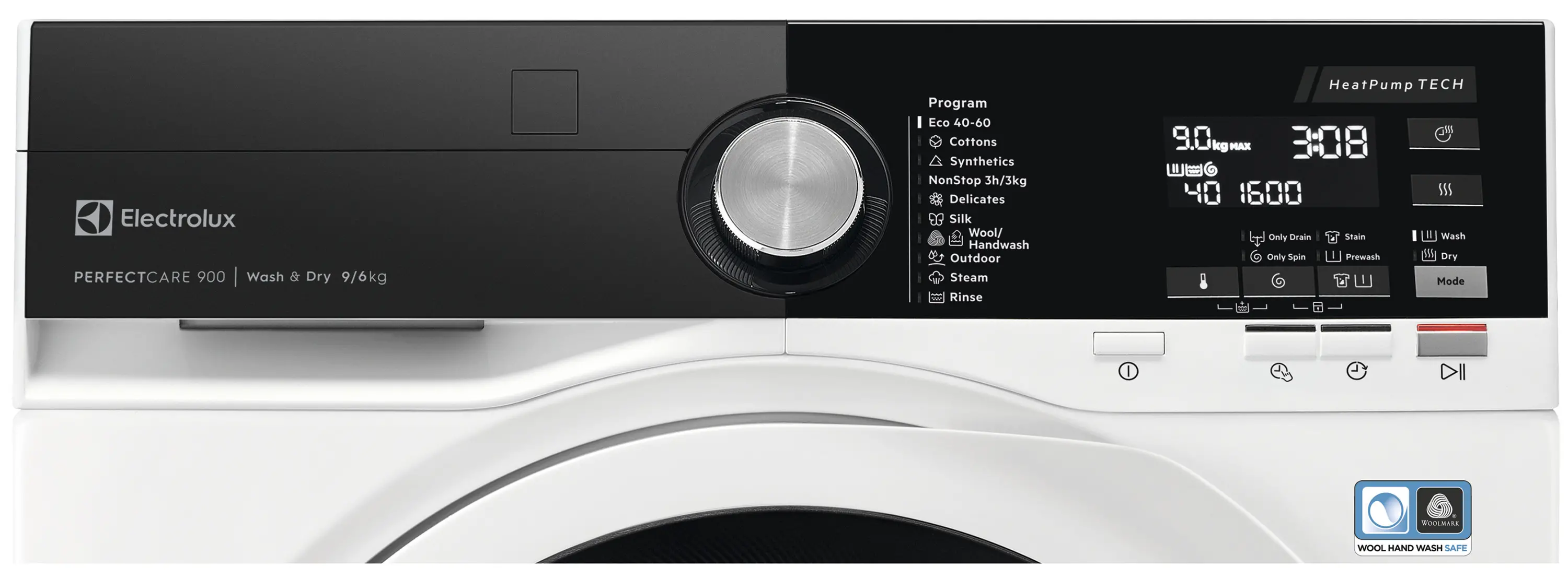 фото Прально-сушильна машина автоматична Electrolux EW9WN249W