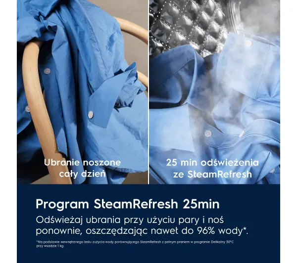 Electrolux 900 PureWash EW9F7607WCP Funkcje AI 11kg 1600obr/min Zdalne sterowanie - Kup na Raty - RRSO 0%