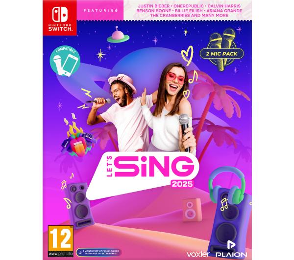 Фото - Гра Let's Sing  + 2 mikrofony Gra na Nintendo Switch 2025