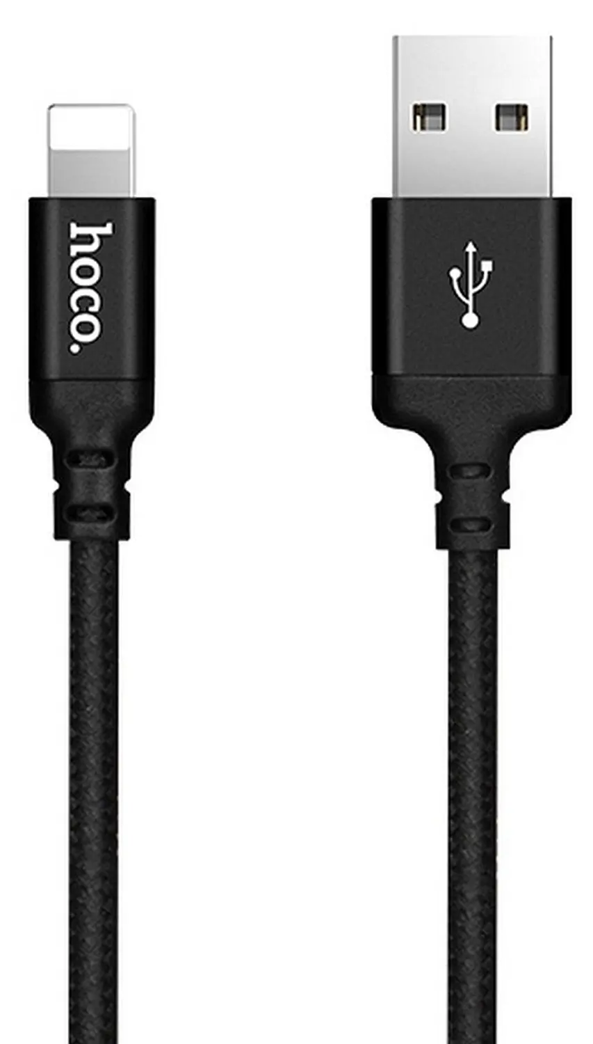 Kabel Hoco Times X14 USB do Lightning 2m Czarny