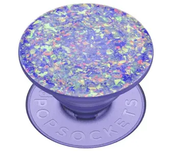 Uchwyt na telefon Popsockets Iridescent Confetti Ice Purple