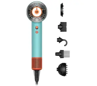 Dyson Supersonic Nural 515276-01 Jonizacja Dyfuzor Zimny nawiew 1600W 3 prędkości 4 temperatury