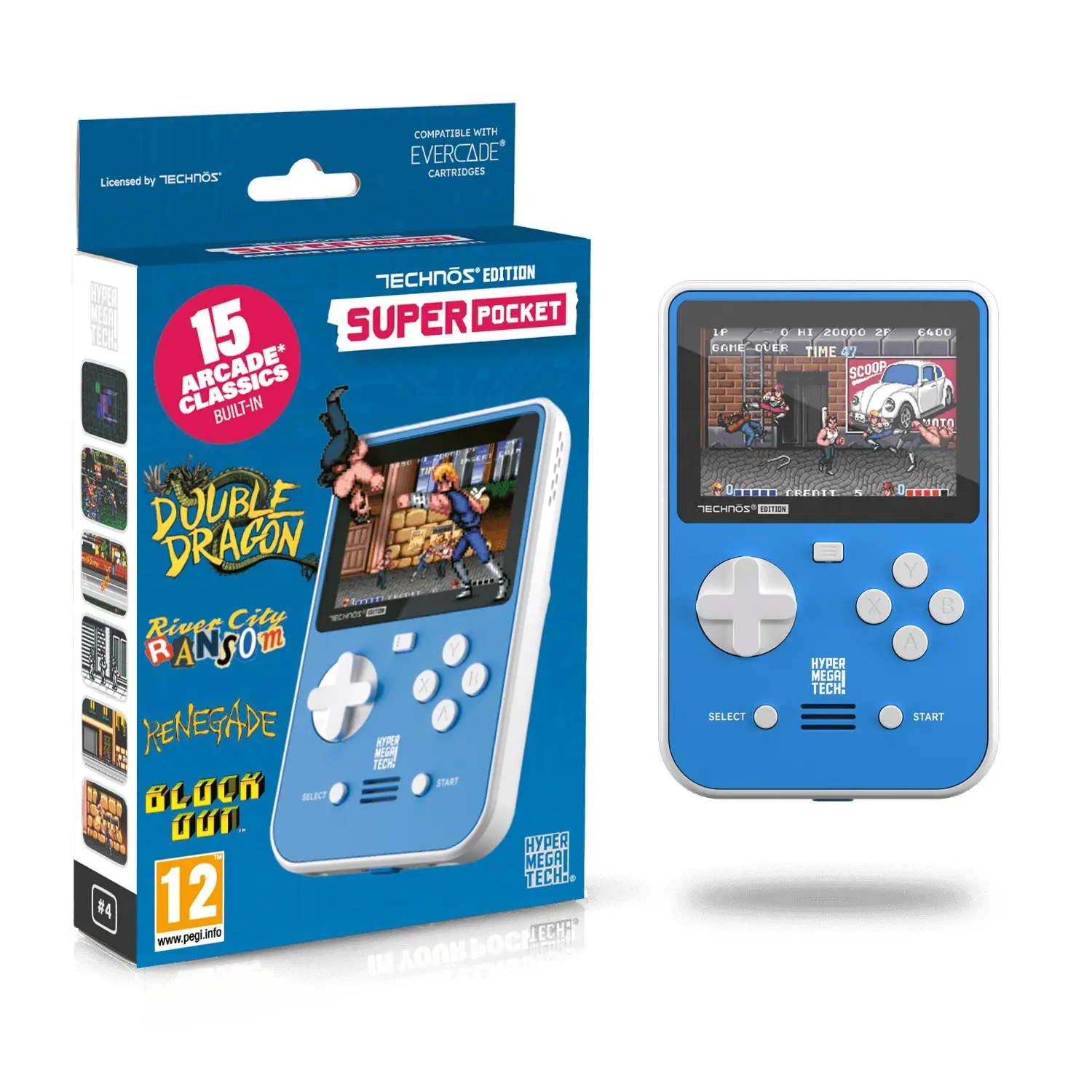 Konsola Hyper Mega Tech! Super Pocket Technos Edition