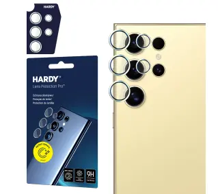 3mk Hardy Lens Protection Pro Yellow na aparat Samsung Galaxy S24 Ultra