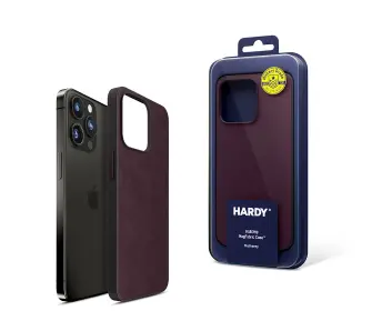 Etui 3mk Hardy MagFabric Case do iPhone 15 Pro Czerwony