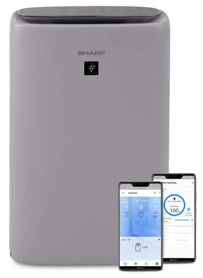 Oczyszczacz powietrza Sharp KIN-52EUL Nawilżanie powietrza