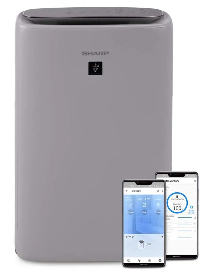 Oczyszczacz powietrza Sharp KIN-42EUL Nawilżanie powietrza