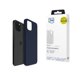3mk Silicone Case do iPhone 15 Plus Niebieski