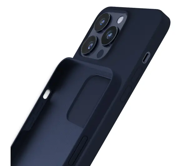 3mk Silicone Case do iPhone 15 Pro Niebieski