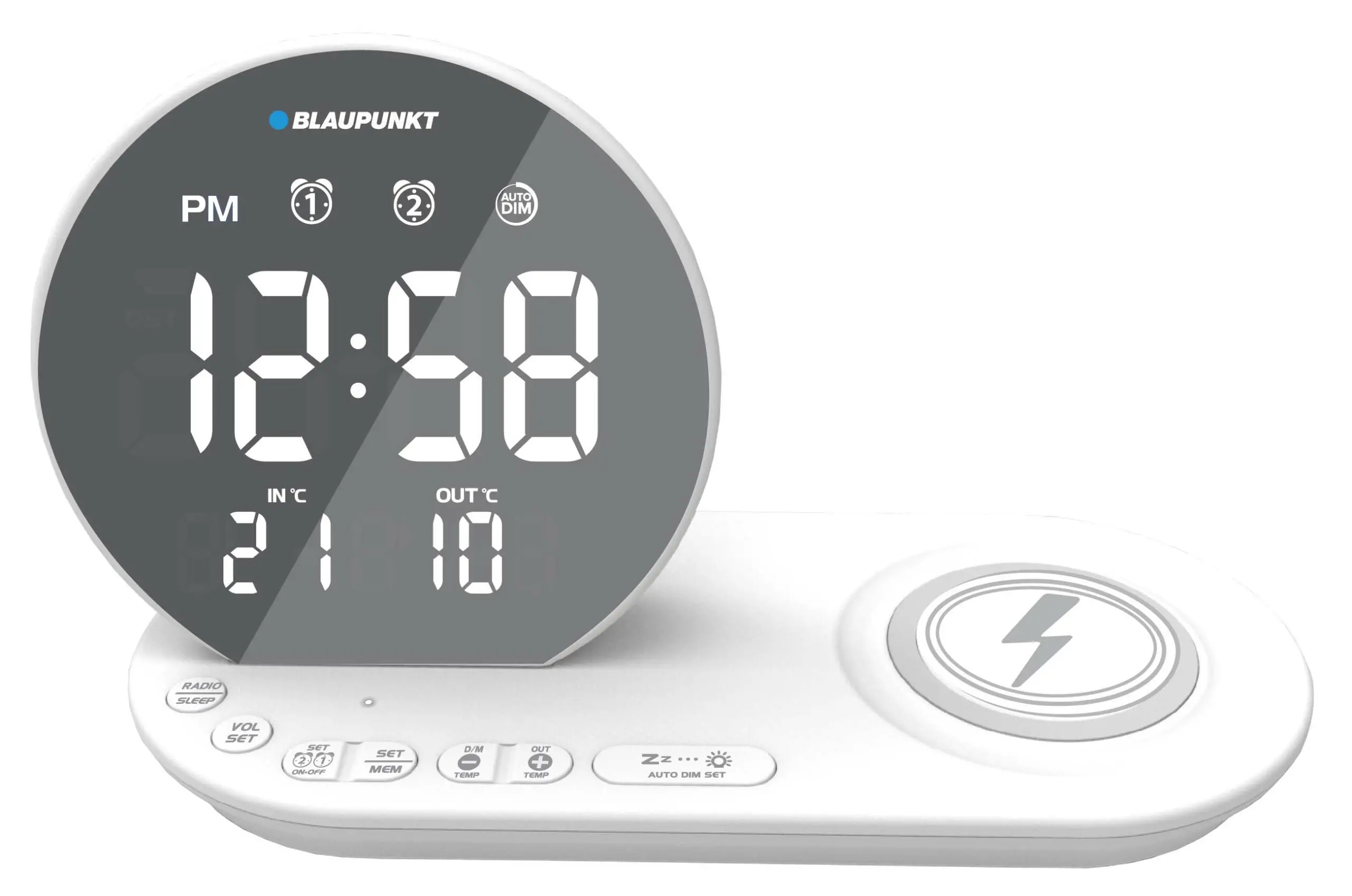 Radiobudzik Blaupunkt CR85WH Biały