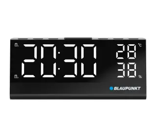 Blaupunkt CR10ALU z wbudowanym czujnikiem temperatury i wilgotności Czarny - ⚡ EURO HIT CENOWY! ⚡