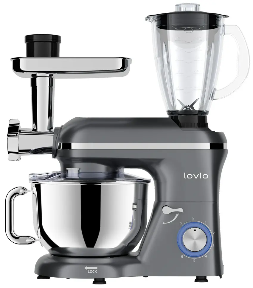 фото Міксер планетарний Lovio Home ChefAssistant Plus LVSTM02PGY