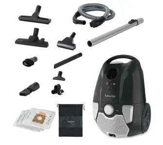 Odkurzacz workowy/ Lovio Home VacuuCapsule LVBVC001 700W Turboszczotka Szczotka do parkietów