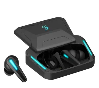 Słuchawki bezprzewodowe z mikrofonem A4tech Bloody TWS M70 Dokanałowe Czarno-niebieski