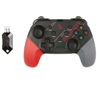 Pad A4tech GPW50 Sports Red RF do PC, PS3, Android Bezprzewodowy Czarny