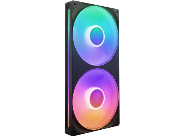 Zestaw wentylatorów NZXT F280 RGB Core 140mm 2szt. Czarny