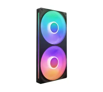 Zestaw wentylatorów NZXT F280 RGB Core 140mm 2szt. Czarny