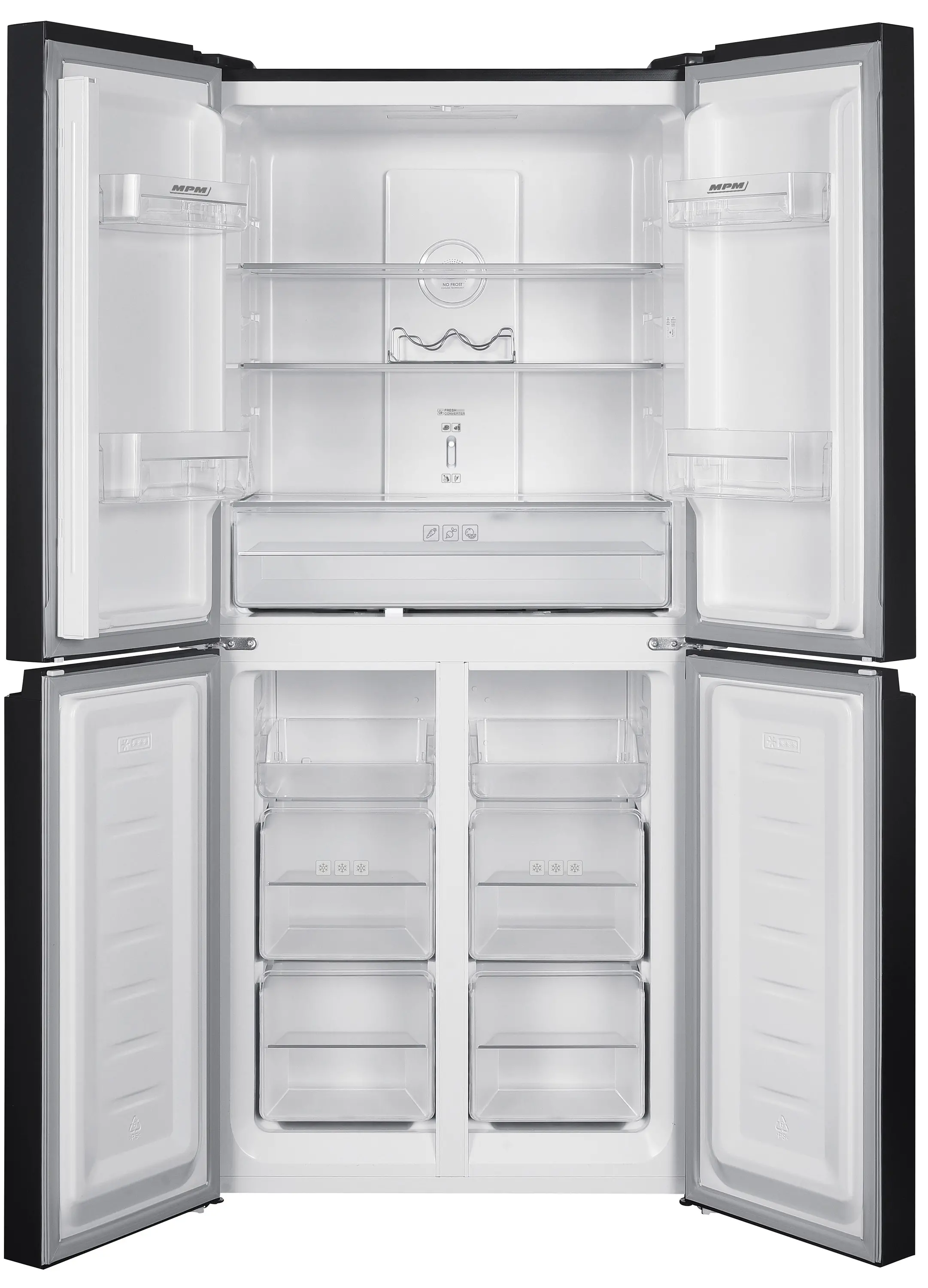 Lodówka MPM 404-SBF-09 Pełny No Frost 180cm Komora świeżości