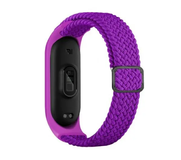 Beline do Mi Band 8 Nylon Fioletowy