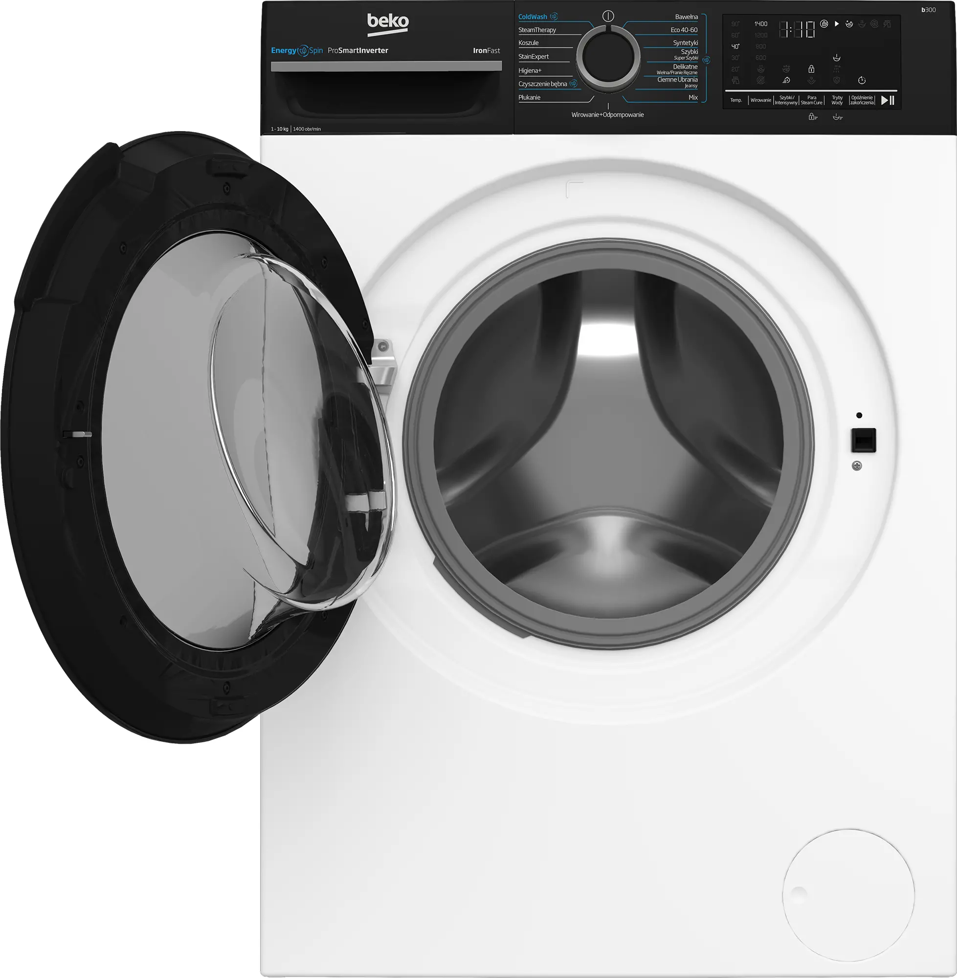 фото Пральна машина автоматична Beko BM3WFU410415WBDC