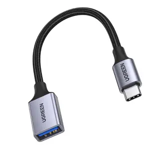 Adapter UGREEN US378 USB-A na USB-C Czarny