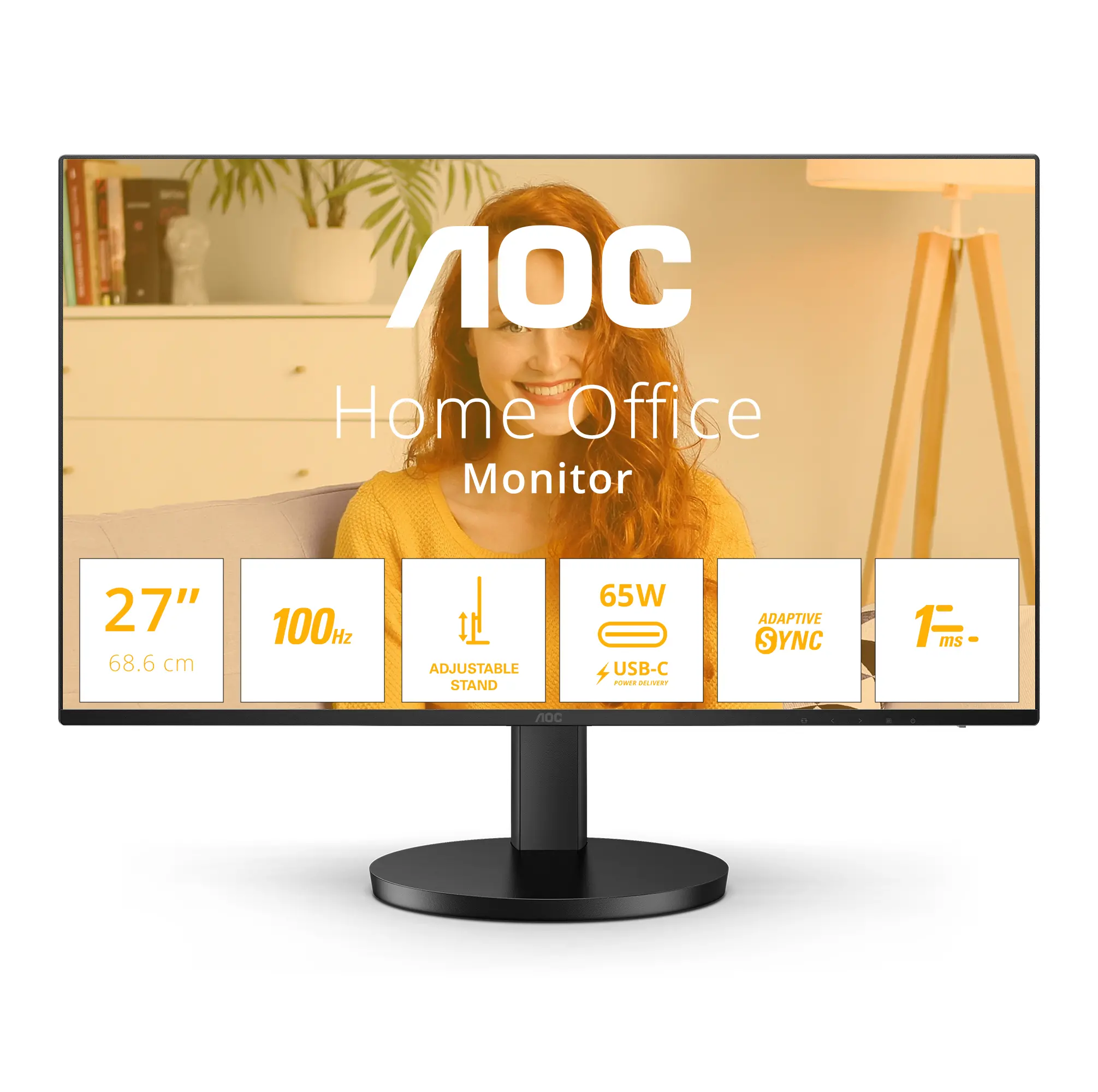 Monitor AOC Q27B3CF2  27" 2K IPS 100Hz 1ms MPRT