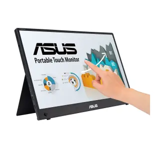 ASUS Zenscreen Touch MB16AMTR 15,6" Full HD IPS 60Hz 5ms Przenośny Dotykowy - Kup na Raty - RRSO 0%