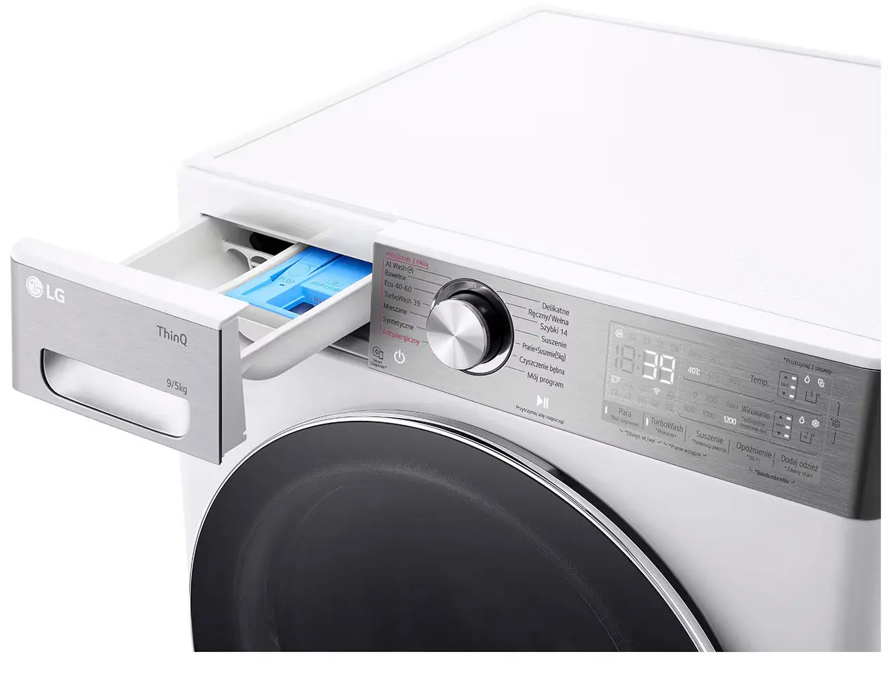 фото Прально-сушильна машина автоматична LG F2D95902W