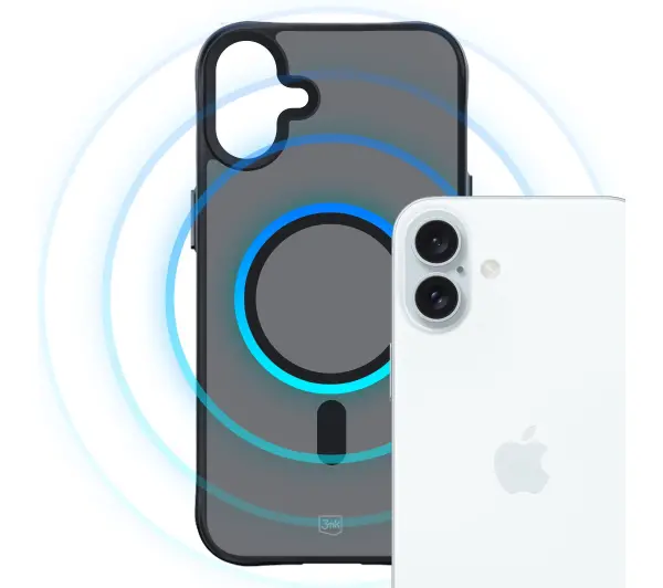 3mk Smoke MagCase do iPhone 16 Plus Czarny