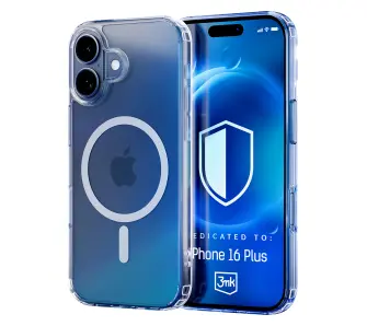 Etui 3mk MagCase do iPhone 16 Plus Przezroczysty