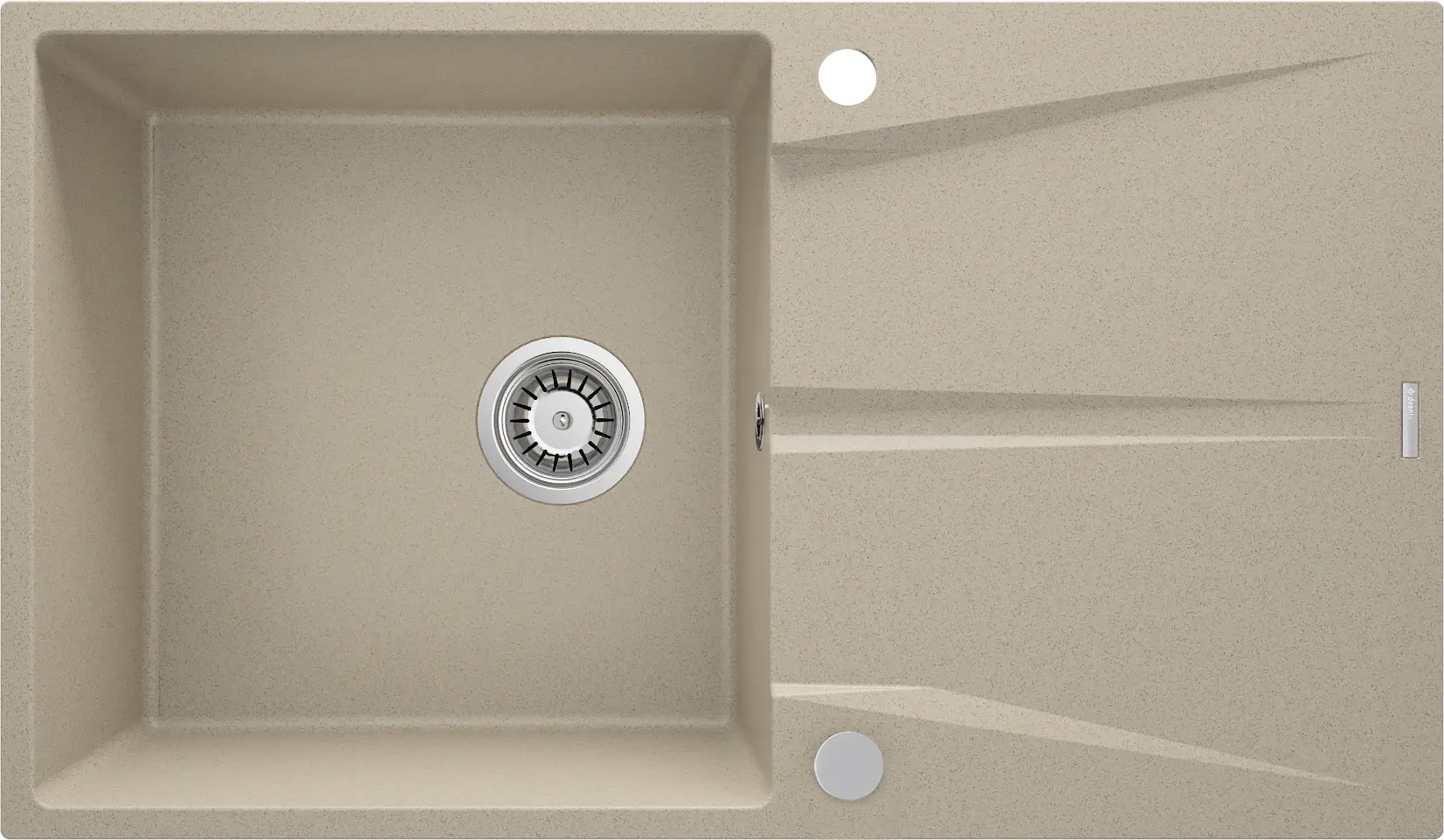 Zlewozmywak Deante Corio ZRC_711A Granitowy Piasek mat