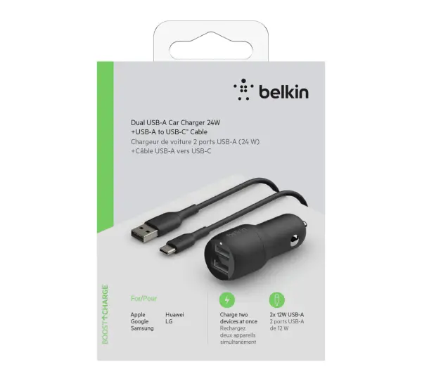 Belkin CCD001BT1MBK 24W Czarny