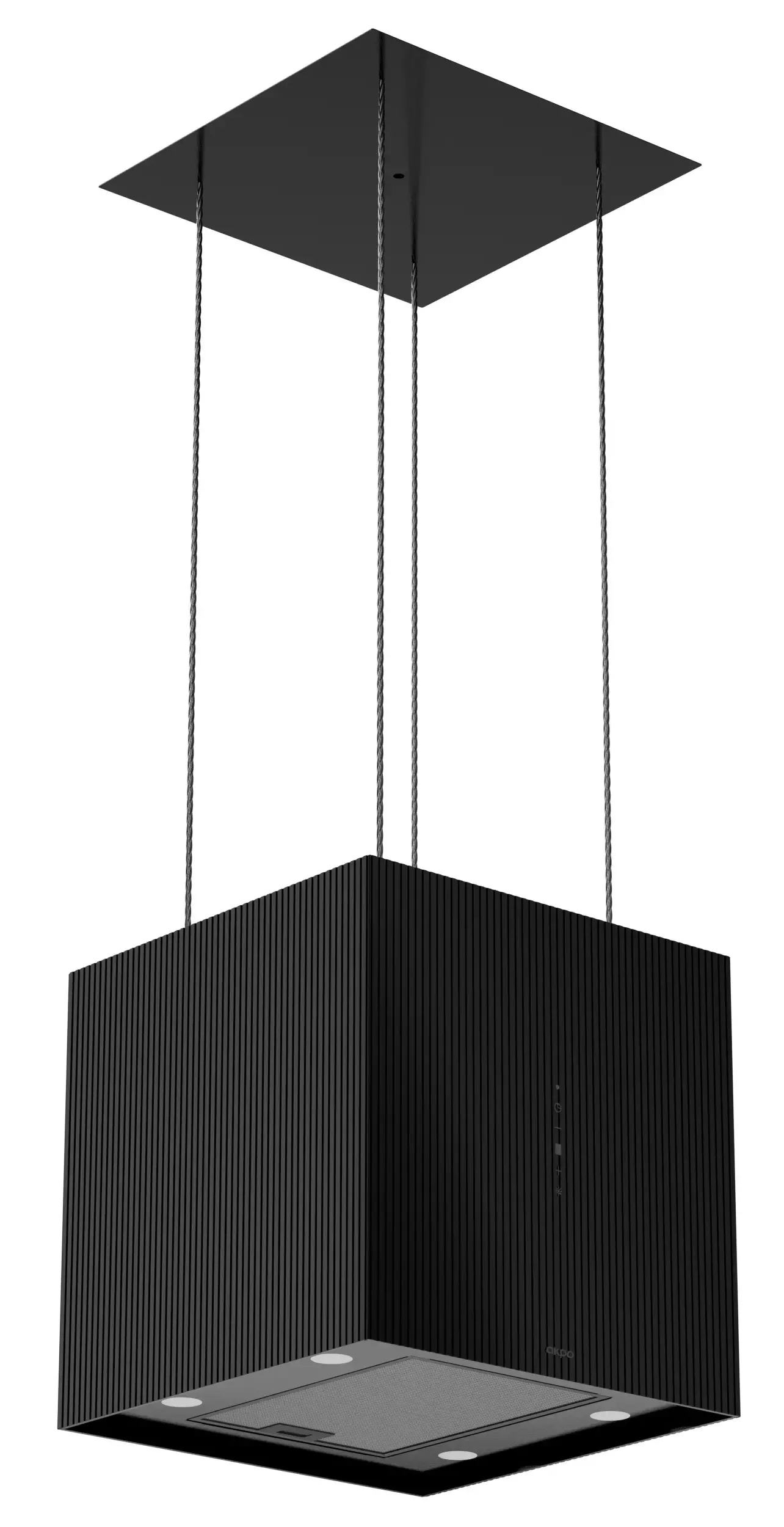 Okap Akpo WK-9 Inez Czarny