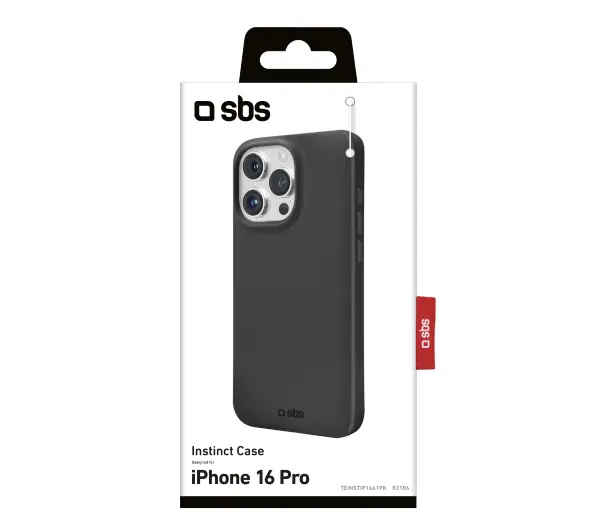 SBS Instinct do iPhone 16 Pro Czarny