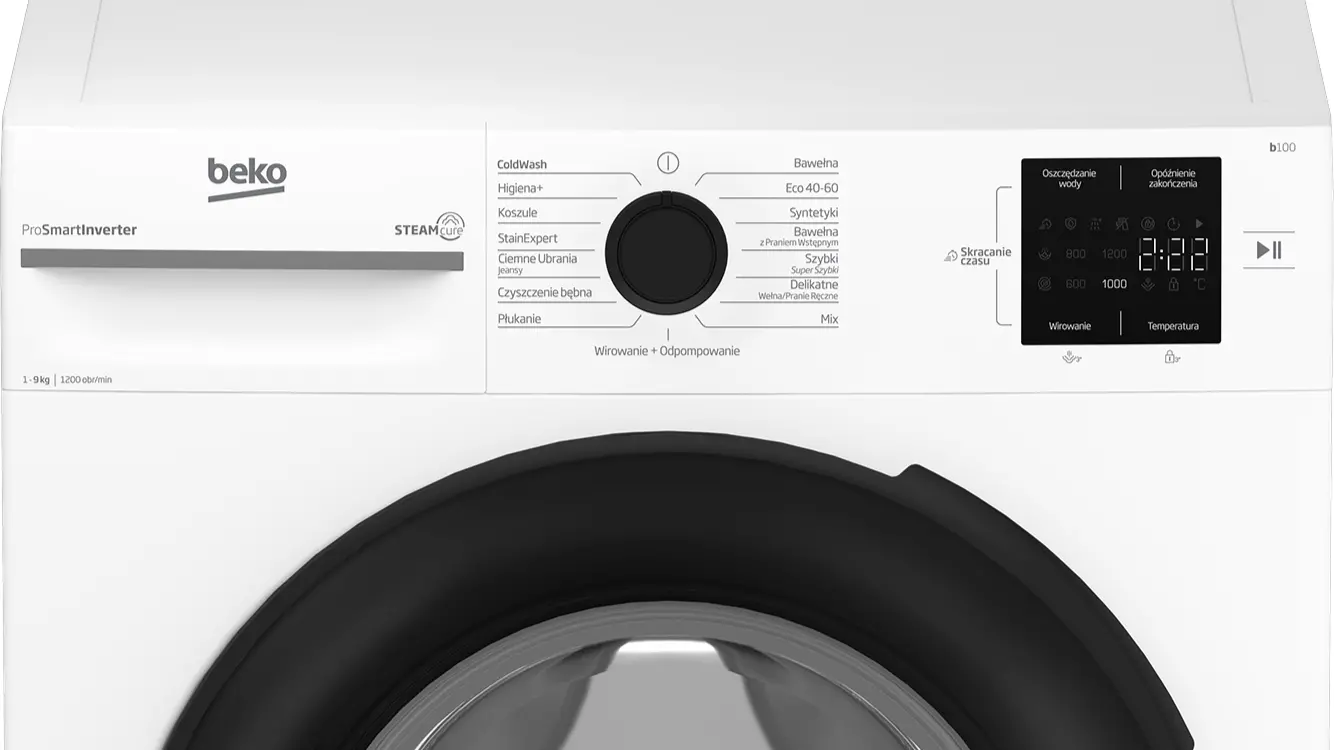 фото Пральна машина автоматична Beko BM1WFU39225WPB