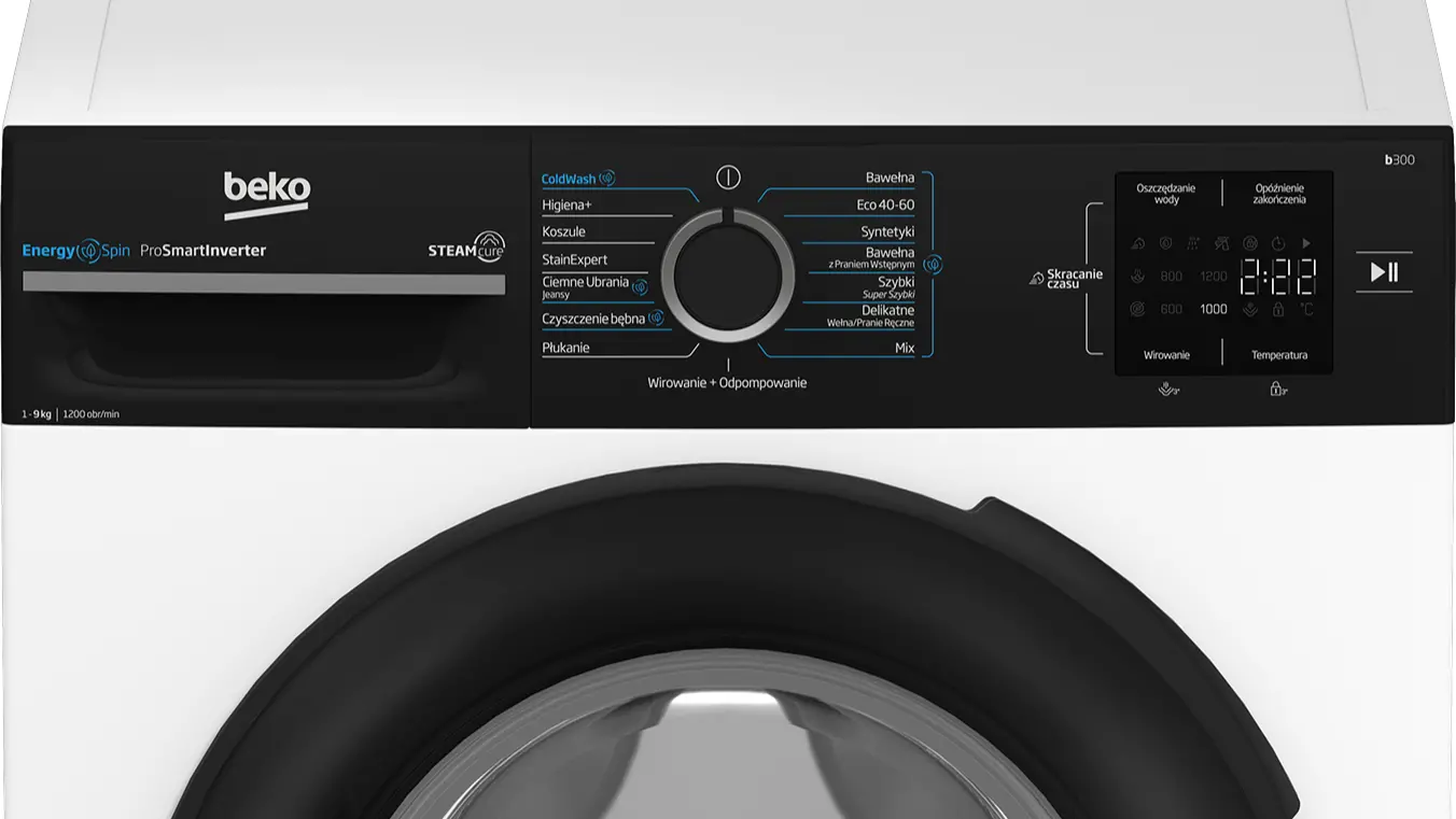 фото Пральна машина автоматична Beko BM3WFSU39215WBPB