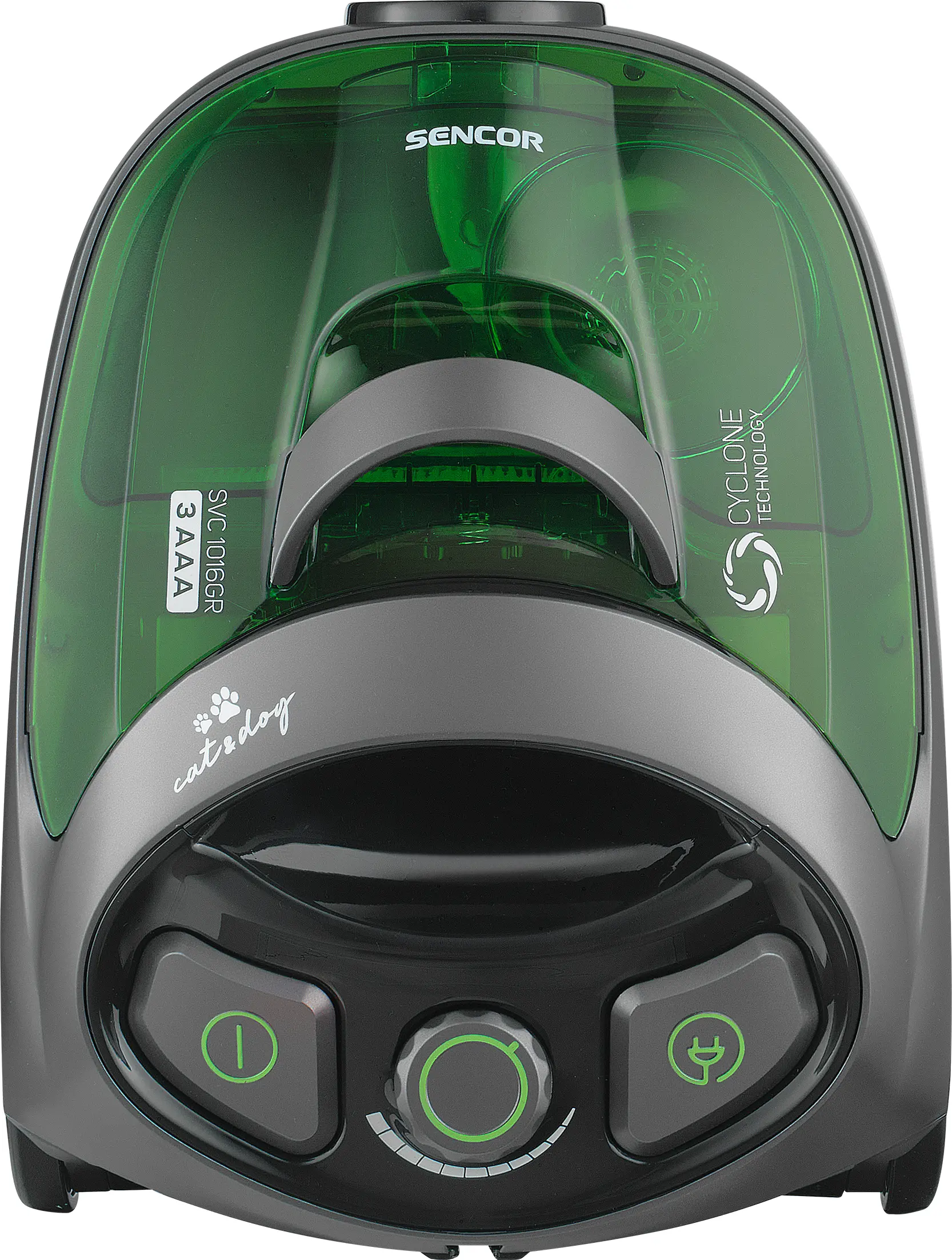 фото Пилосос безмішковий Sencor SVC 1016GR