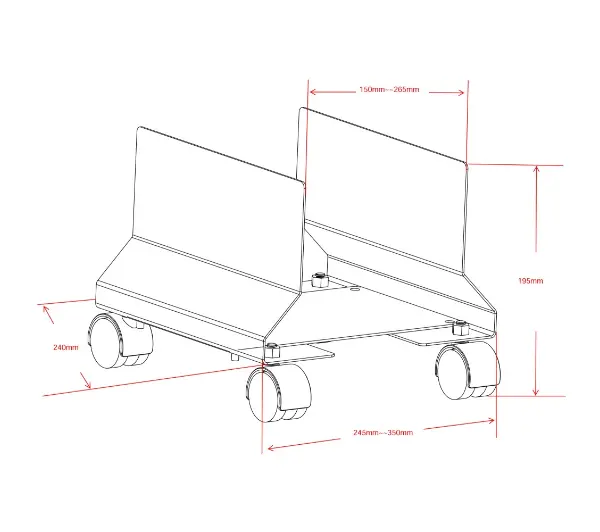 Techly 303294 Czarny