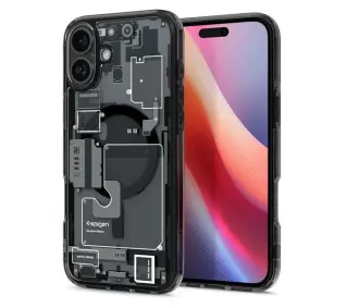 Spigen Ultra Hybrid MagSafe Zero One do iPhone 16 Czarny