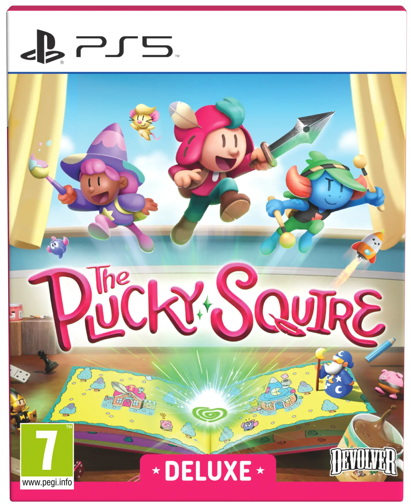 The Plucky Squire Devolver Deluxe Gra na PS5